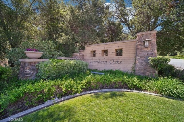 25422 Magnolia Ln, Stevenson Ranch, CA 91381 - community / neighborhood sign featuring a yard