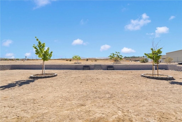 22489 Sweet Pea Rd, Oro Grande, CA 92368 - view of yard