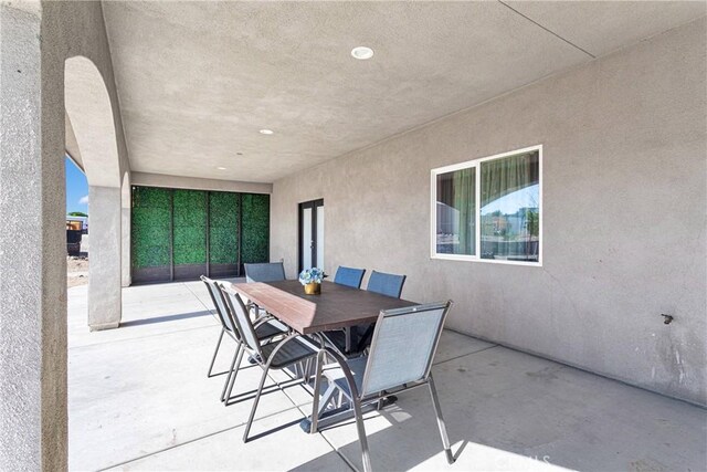 22489 Sweet Pea Rd, Oro Grande, CA 92368 - view of patio / terrace with outdoor dining area
