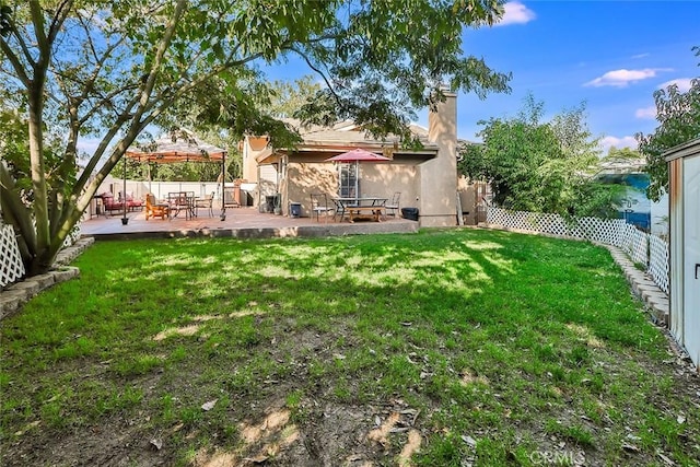 3738 Danmont Ct, Newbury Park, CA 91320 - view of yard featuring a deck