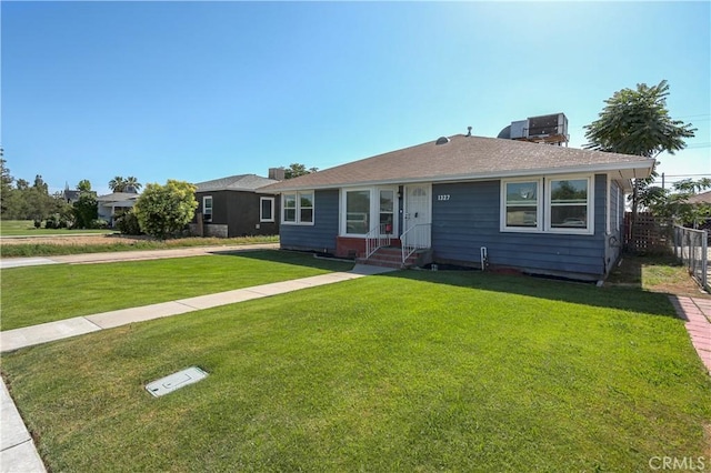 1327 El Rancho Dr, Bakersfield, CA 93304 - view of front of property featuring cooling unit