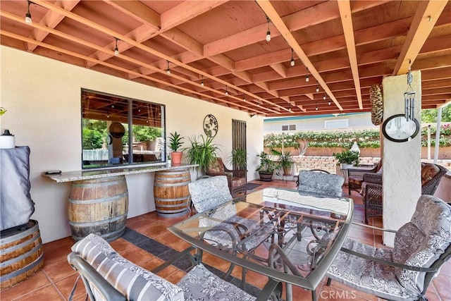 12713 16th St, Chino, CA 91710 - view of patio featuring outdoor dining space