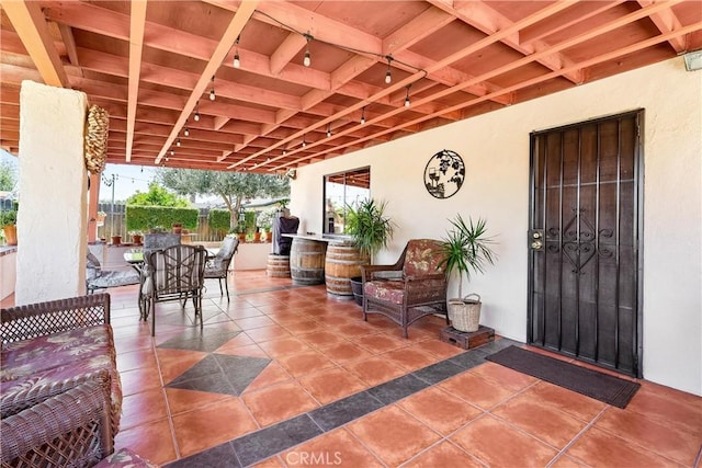 12713 16th St, Chino, CA 91710 - view of patio with outdoor dining area