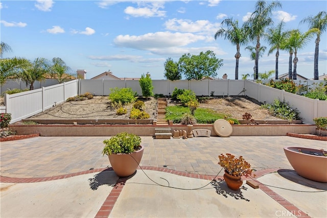 24030 Colmar Ln, Murrieta, CA 92562 - fenced backyard featuring a patio area
