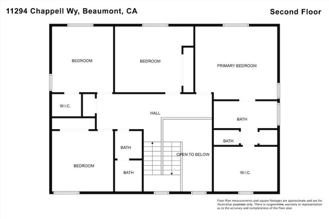 11294 Chappell Way, Beaumont, CA 92223 - room layout