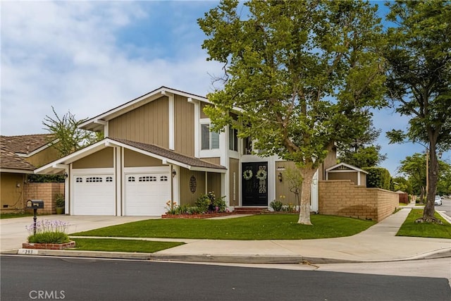 293 N Paseo De Juan, Anaheim Hills, CA 92807 - view of front of property with concrete driveway and an attached garage