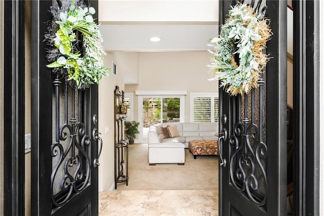 293 N Paseo De Juan, Anaheim Hills, CA 92807 - view of carpeted entrance foyer