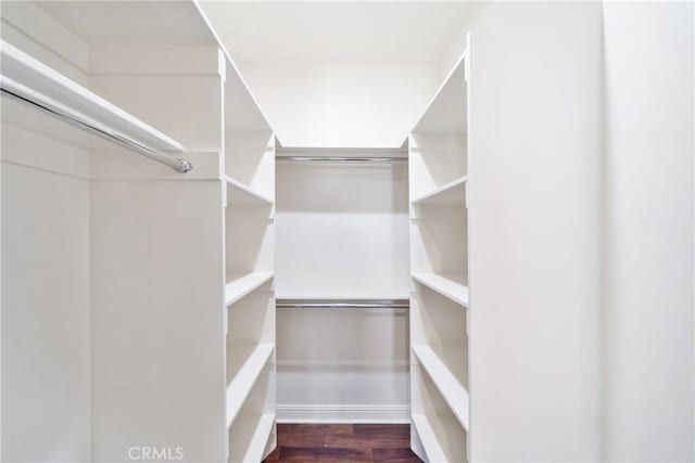 130 Alta St Unit B, Arcadia, CA 91006 - spacious closet with dark wood-style flooring