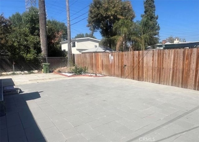 18763 Sunburst St, Northridge, CA 91324 - fenced backyard featuring a patio