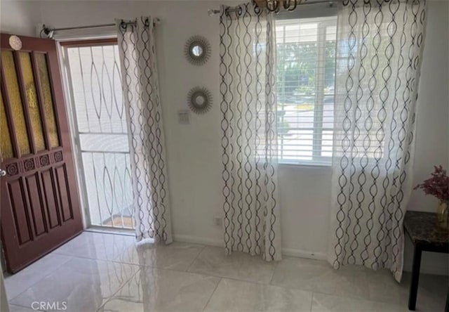 18763 Sunburst St, Northridge, CA 91324 - entryway featuring tile patterned flooring