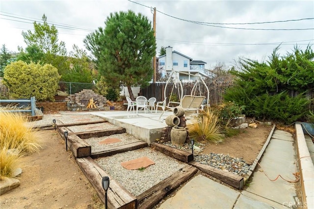 42868 Ranch Club Rd, Lake Elizabeth, CA 93532 - fenced backyard featuring a patio