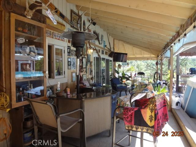5475 Wilkinson Ave, Clearlake, CA 95422 - view of patio featuring a bar