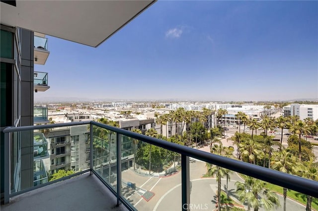 13650 Marina Pointe Dr Unit 908, Marina Del Rey, CA 90292 - balcony featuring a view of city