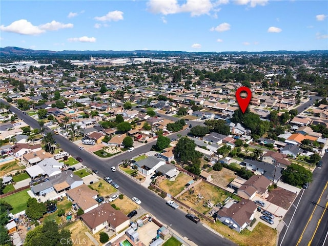 4060 Olive St, Chino, CA 91710 - aerial overview of property's location featuring nearby suburban area