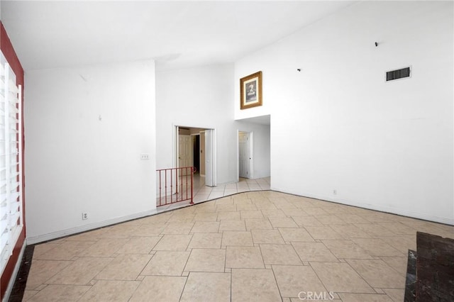 4060 Olive St, Chino, CA 91710 - spare room featuring a towering ceiling and baseboards
