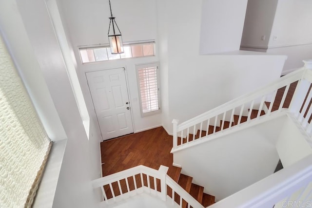 2407 Eastridge Loop, Chula Vista, CA 91915 - foyer entrance featuring stairs and wood finished floors