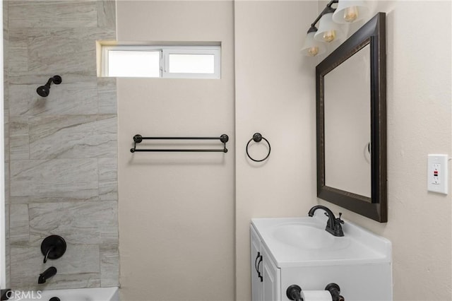 833 Park Ave, Cayucos, CA 93430 - bathroom with vanity and  shower combination
