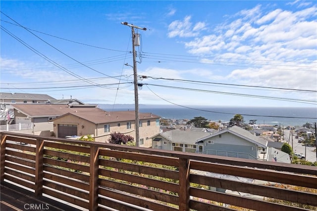 833 Park Ave, Cayucos, CA 93430 - water view featuring nearby suburban area