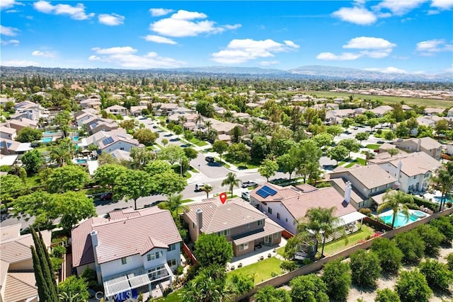 1625 Valley Falls Ave, Redlands, CA 92374 - aerial perspective of suburban area with mountains