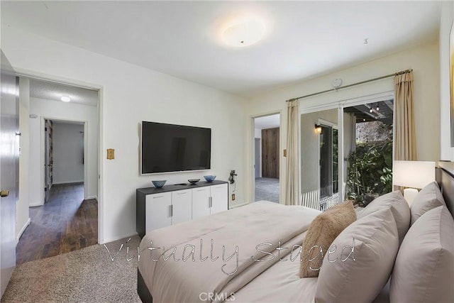 436 W Porter Ave, Fullerton, CA 92832 - bedroom with carpet flooring and access to exterior