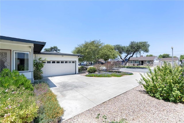 436 W Porter Ave, Fullerton, CA 92832 - view of yard featuring concrete driveway and a garage