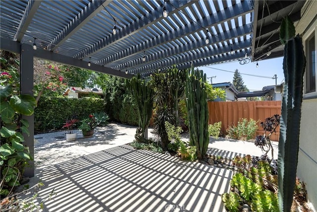 436 W Porter Ave, Fullerton, CA 92832 - view of patio / terrace featuring a pergola