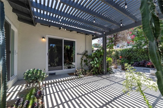 436 W Porter Ave, Fullerton, CA 92832 - view of patio / terrace with a pergola