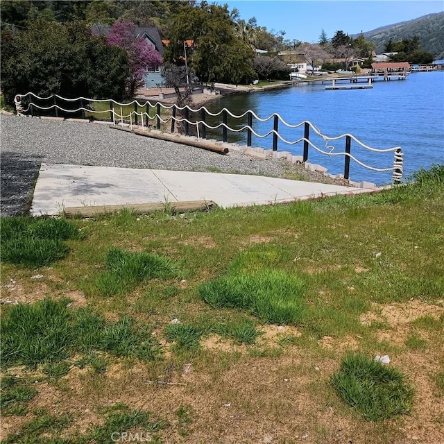10098 Crestview Dr, Clearlake, CA 95424 - dock area featuring a water view