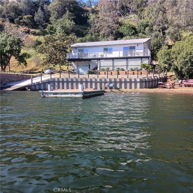 10098 Crestview Dr, Clearlake, CA 95424 - dock area with a water view
