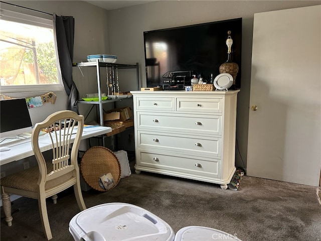 161 Janet Ave, Grover Beach, CA 93433 - home office featuring dark carpet