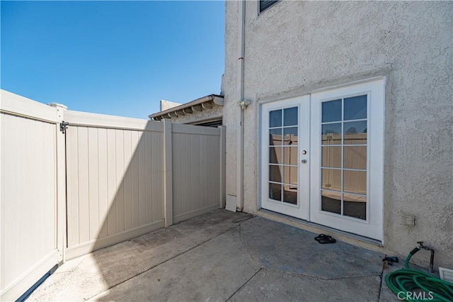 13905 Magnolia St, Garden Grove, CA 92844 - view of patio with french doors