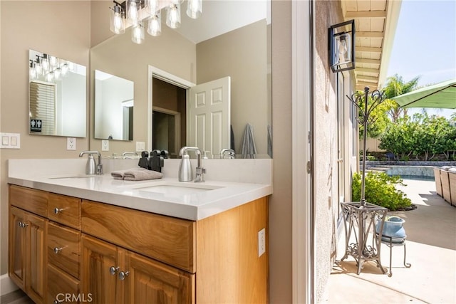 23840 Costa Mesa Way, Murrieta, CA 92562 - bathroom featuring double vanity