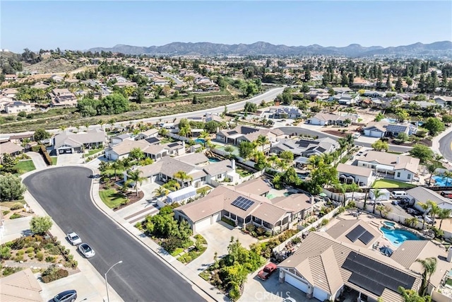 23840 Costa Mesa Way, Murrieta, CA 92562 - aerial perspective of suburban area featuring a mountain backdrop