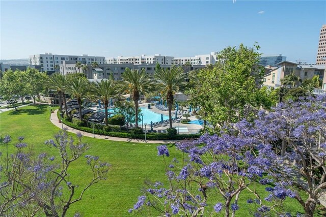 402 Rockefeller Unit 407, Irvine, CA 92612 - aerial overview of property's location featuring a pool