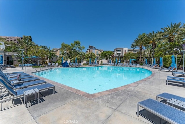 402 Rockefeller Unit 407, Irvine, CA 92612 - community pool featuring a patio area