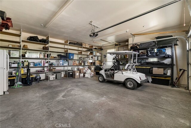 11576 Meridian Rd, Chico, CA 95973 - garage featuring a garage door opener