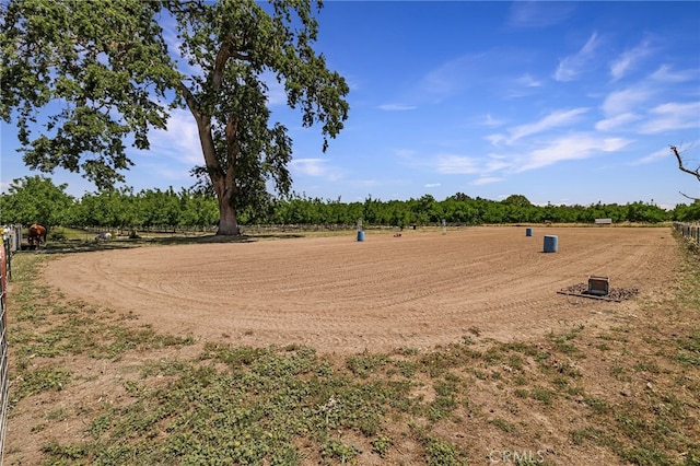 11576 Meridian Rd, Chico, CA 95973 - view of yard with an enclosed horse arena and a rural view