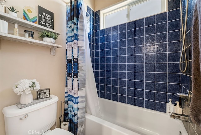 11576 Meridian Rd, Chico, CA 95973 - full bath with toilet and shower / tub combo with curtain