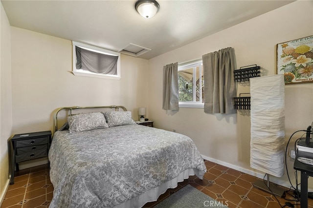 11576 Meridian Rd, Chico, CA 95973 - bedroom with attic access and baseboards