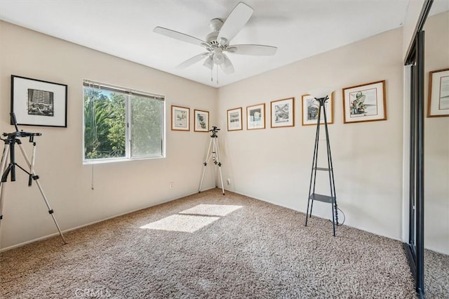 28532 Forest Meadow Pl, Castaic, CA 91384 - unfurnished bedroom with carpet and a ceiling fan