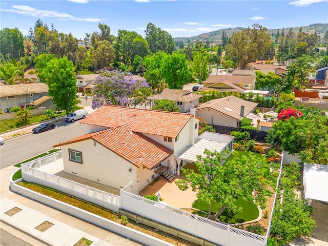 241 S Solomon Dr, Anaheim, CA 92807 - aerial view of residential area featuring a mountain backdrop