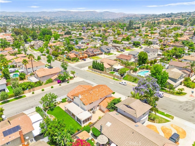 241 S Solomon Dr, Anaheim, CA 92807 - aerial perspective of suburban area with a mountain backdrop