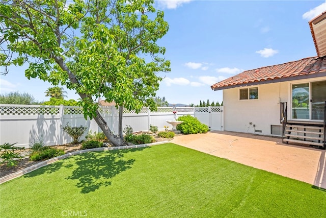 241 S Solomon Dr, Anaheim, CA 92807 - view of yard featuring a patio
