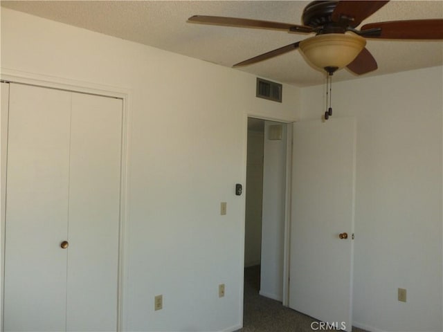 26276 Foxgrove Rd, Menifee, CA 92586 - unfurnished bedroom with a closet and a ceiling fan