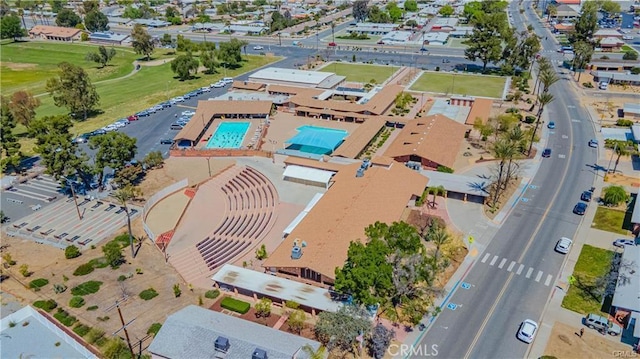 26276 Foxgrove Rd, Menifee, CA 92586 - bird's eye view of a pool
