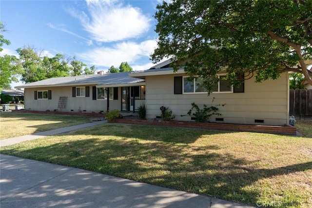 635 Brookdale Dr, Merced, CA 95340 - ranch-style house with crawl space