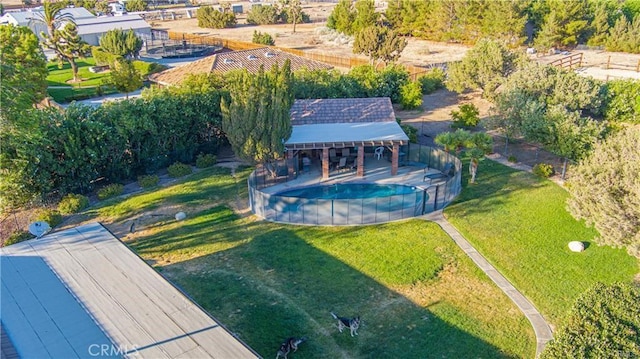 40052 18th St W, Palmdale, CA 93551 - view from above of property