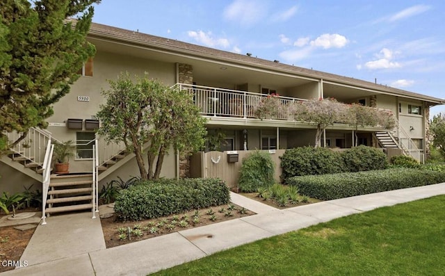 5900 Encina Rd Unit 5, Goleta, CA 93117 - view of building exterior featuring stairway