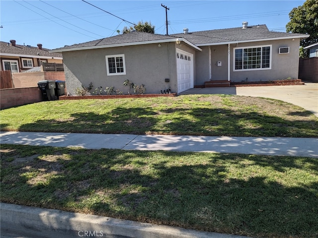 12707 Hoback St, Norwalk, CA 90650 - ranch-style home featuring stucco siding, an attached garage, and concrete driveway
