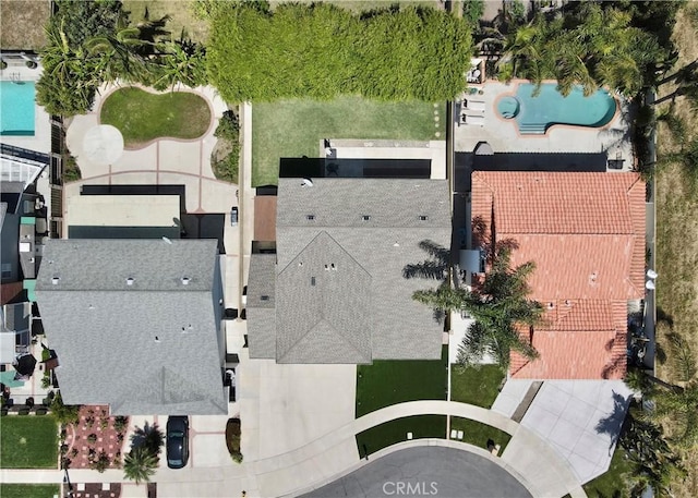 15061 Glass Cir, Irvine, CA 92604 - drone / aerial view of a pool